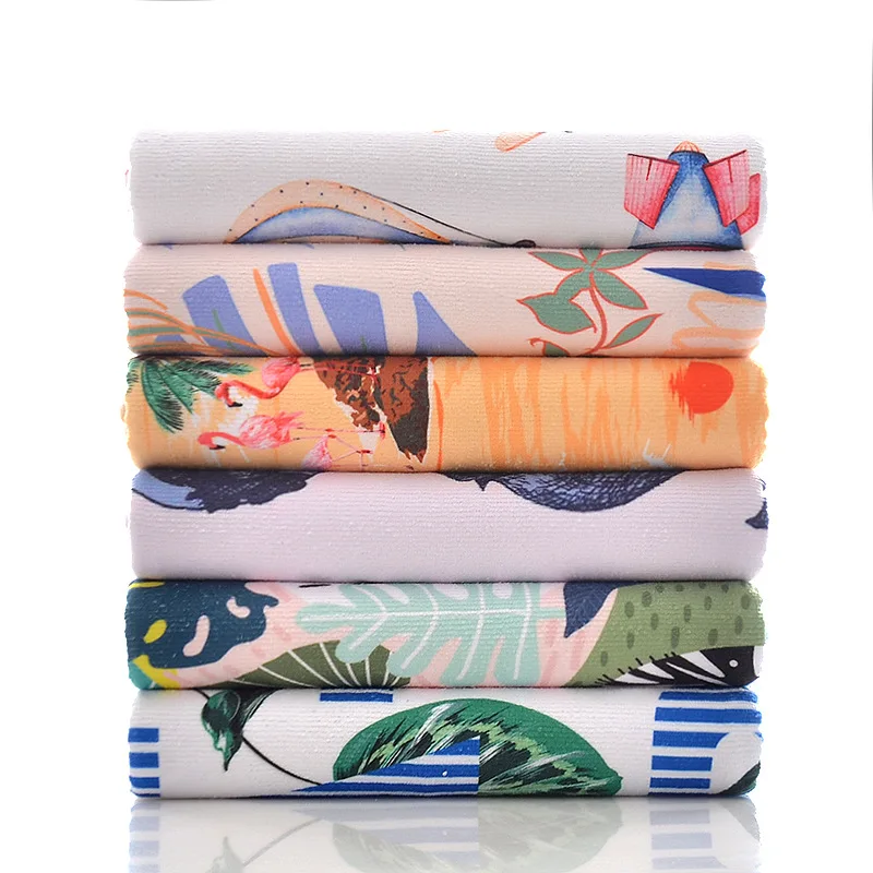 Bath towel with single-sided digital printing, made of microfiber cotton, beach towel, absorbent and quick-drying
Bath towel with single-sided digital printing, made of microfiber cotton, beach towel, absorbent and quick-drying