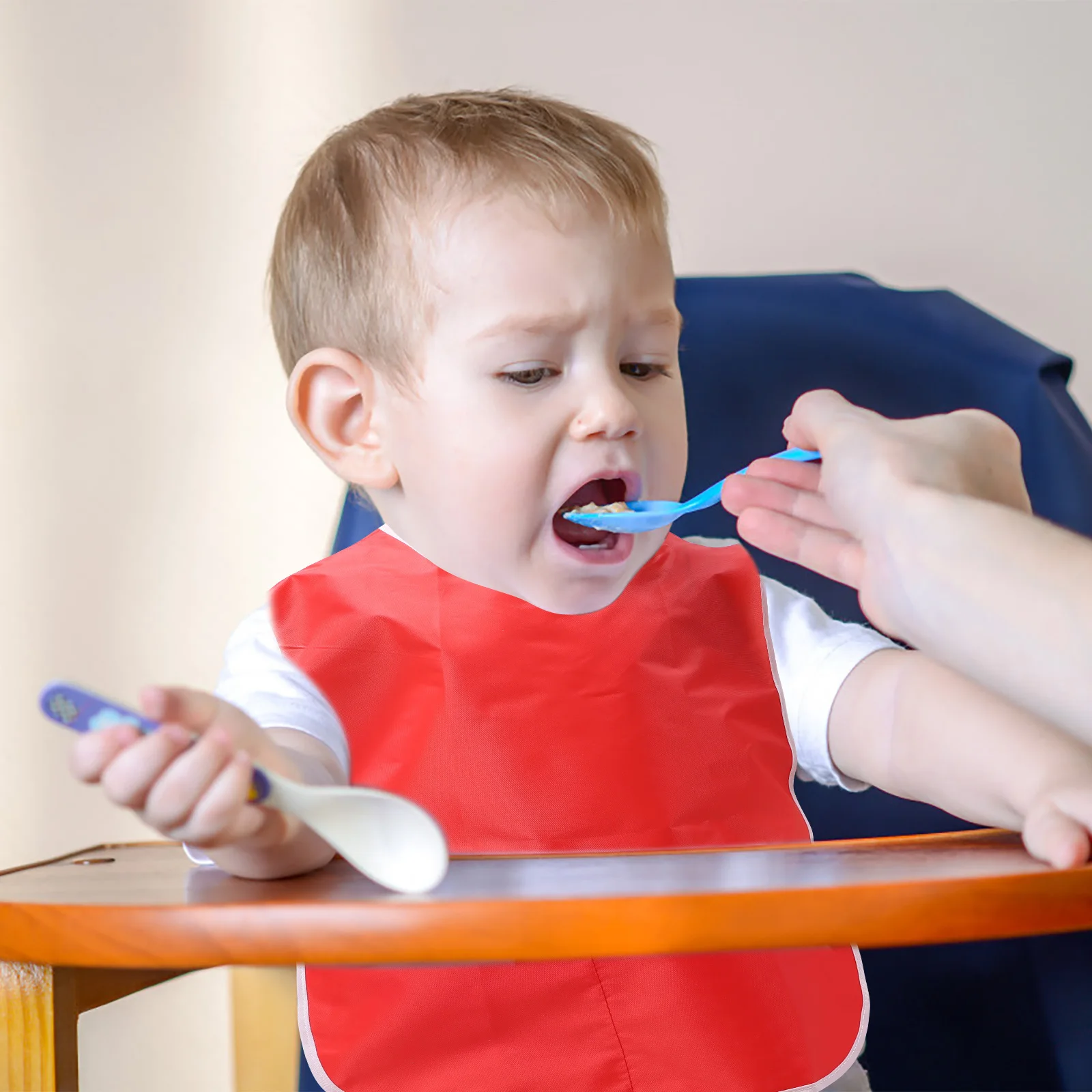 1Pcs Baby Bib Waterproof Feeding Apron Pure Color Design with Rice Pocket Dirt Resistant Nylon Smock for Infant Eating and Kids
1Pcs Baby Bib Waterproof Feeding Apron Pure Color Design with Rice Pocket Dirt Resistant Nylon Smock for Infant Eating and Kids