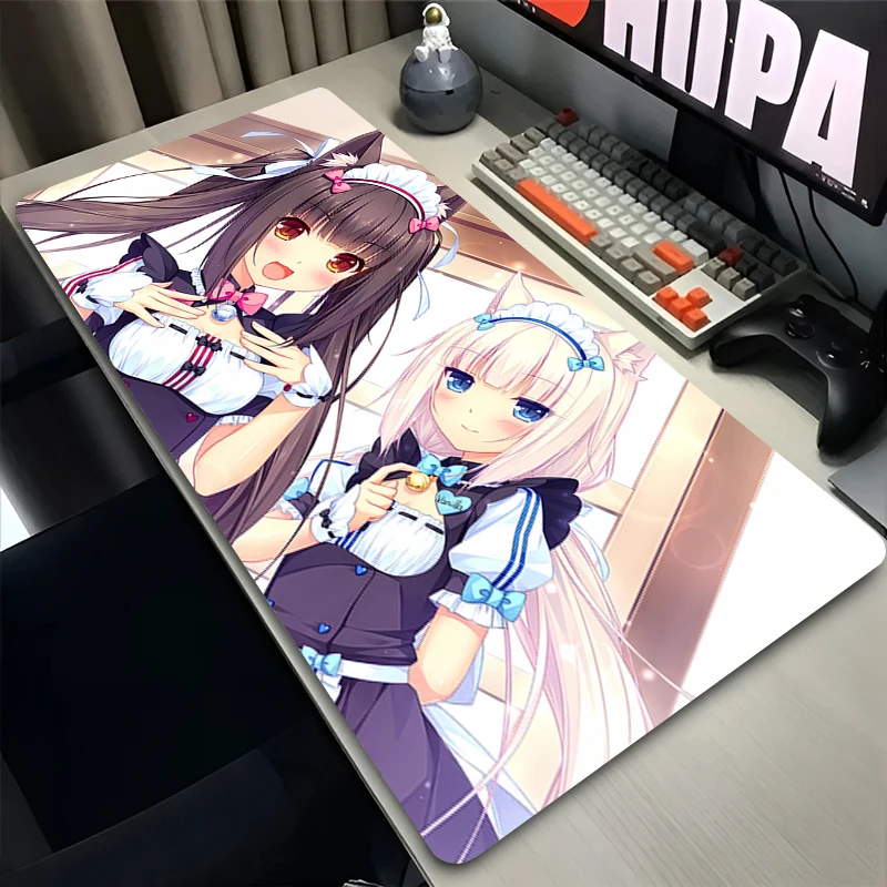 Mouse Pad PC Non Slip Rubber Cute HD Mousepad Laptop Gamer Cabinet N-nekopara Keyboard Pad Office Computer Gaming Desk Mouse Mat
Mouse Pad PC Non Slip Rubber Cute HD Mousepad Laptop Gamer Cabinet N-nekopara Keyboard Pad Office Computer Gaming Desk Mouse Mat
