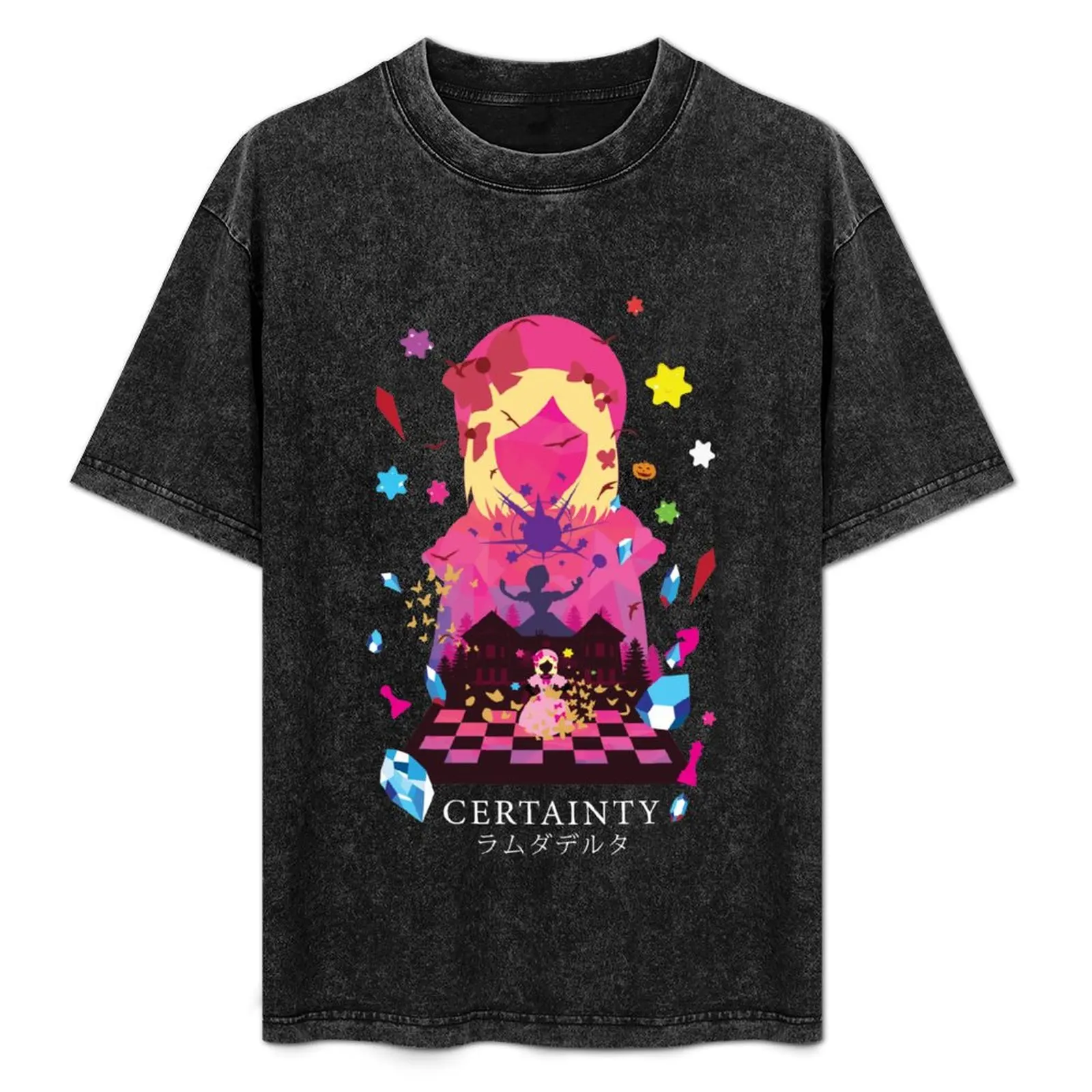 Lambdadelta the witch of certainty T-Shirt Casual Fashion Print Tee Top
Lambdadelta the witch of certainty T-Shirt Casual Fashion Print Tee Top