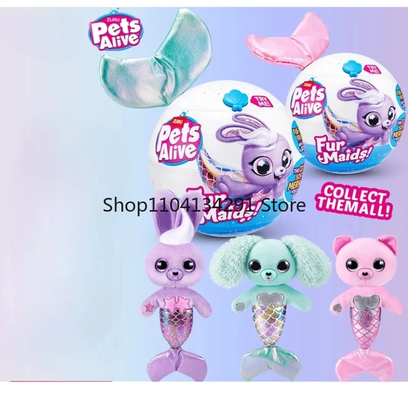 Новая кукла-сюрприз Zuru Pate Pet Русалка Светящийся голос Детская электронная кукла-животное Игрушка Кукла Детский подарок 
Новая кукла-сюрприз Zuru Pate Pet Русалка Светящийся голос Детская электронная кукла-животное Игрушка Кукла Детский подарок