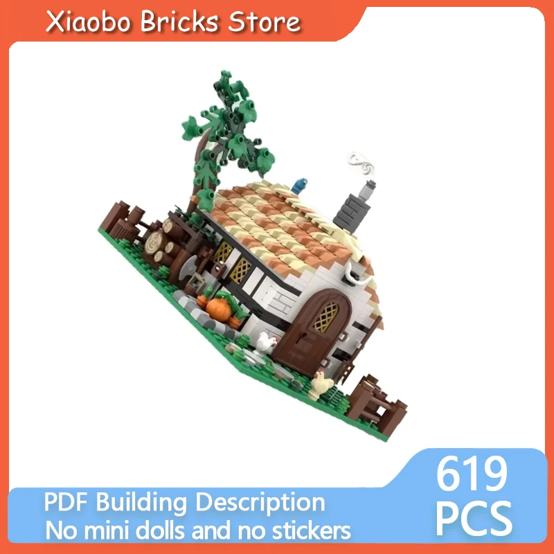 Medieval Castle Street View Model MOC Building Bricks Farmer Cottage Modular Technology Gift Children Holiday Assemble Toys Suit
Medieval Castle Street View Model MOC Building Bricks Farmer Cottage Modular Technology Gift Children Holiday Assemble Toys Suit