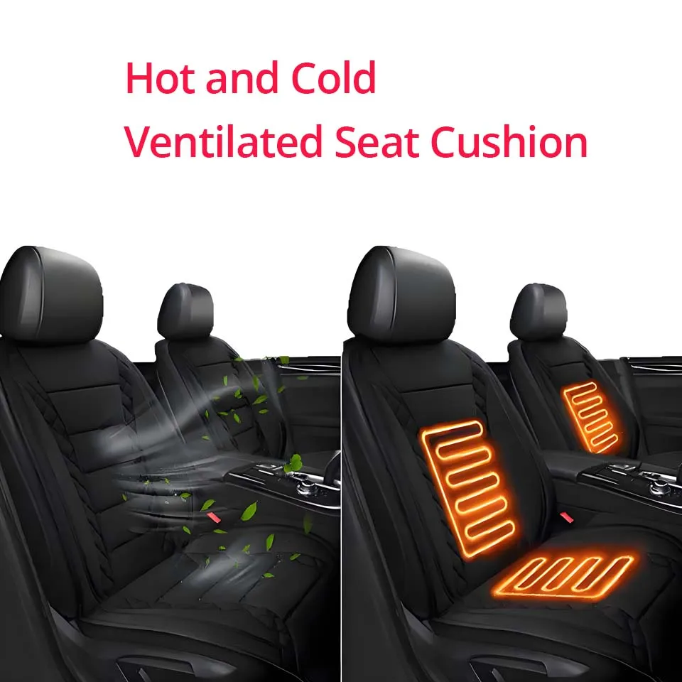 Cooling And Heating Car Seat Cover Car Truck Cooling Seat Cover 3-speed Wind Belt 2 Fans Car Seat Cushion Anti Slip Breathable
Cooling And Heating Car Seat Cover Car Truck Cooling Seat Cover 3-speed Wind Belt 2 Fans Car Seat Cushion Anti Slip Breathable