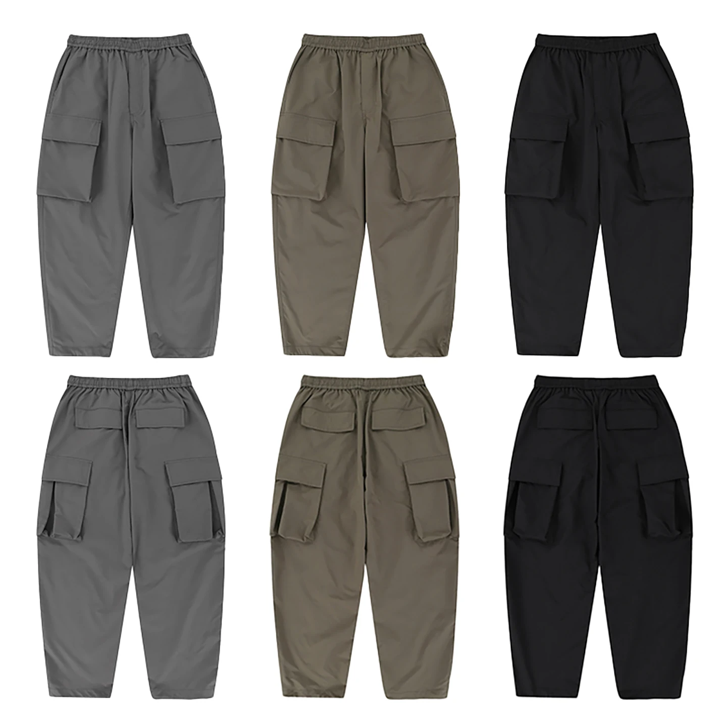 Высококачественные цветные эластичные рабочие брюки унисекс с эластичным поясом, свободные повседневные длинные брюки с манжетами для мужчин и женщин, модные брюки с отворотами
Высококачественные цветные эластичные рабочие брюки унисекс с эластичным поясом, свободные повседневные длинные брюки с манжетами для мужчин и женщин, модные брюки с отворотами