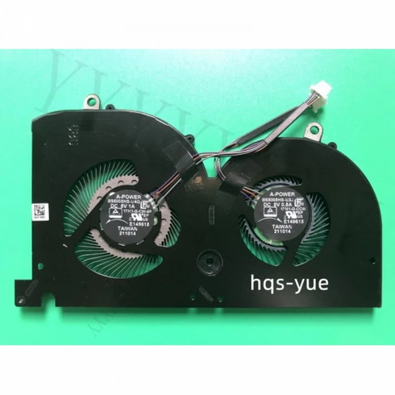 Q+ Original for MSI Creator17 GS76 WS76 GPU COOLING FAN MS-17M1
Q+ Original for MSI Creator17 GS76 WS76 GPU COOLING FAN MS-17M1
