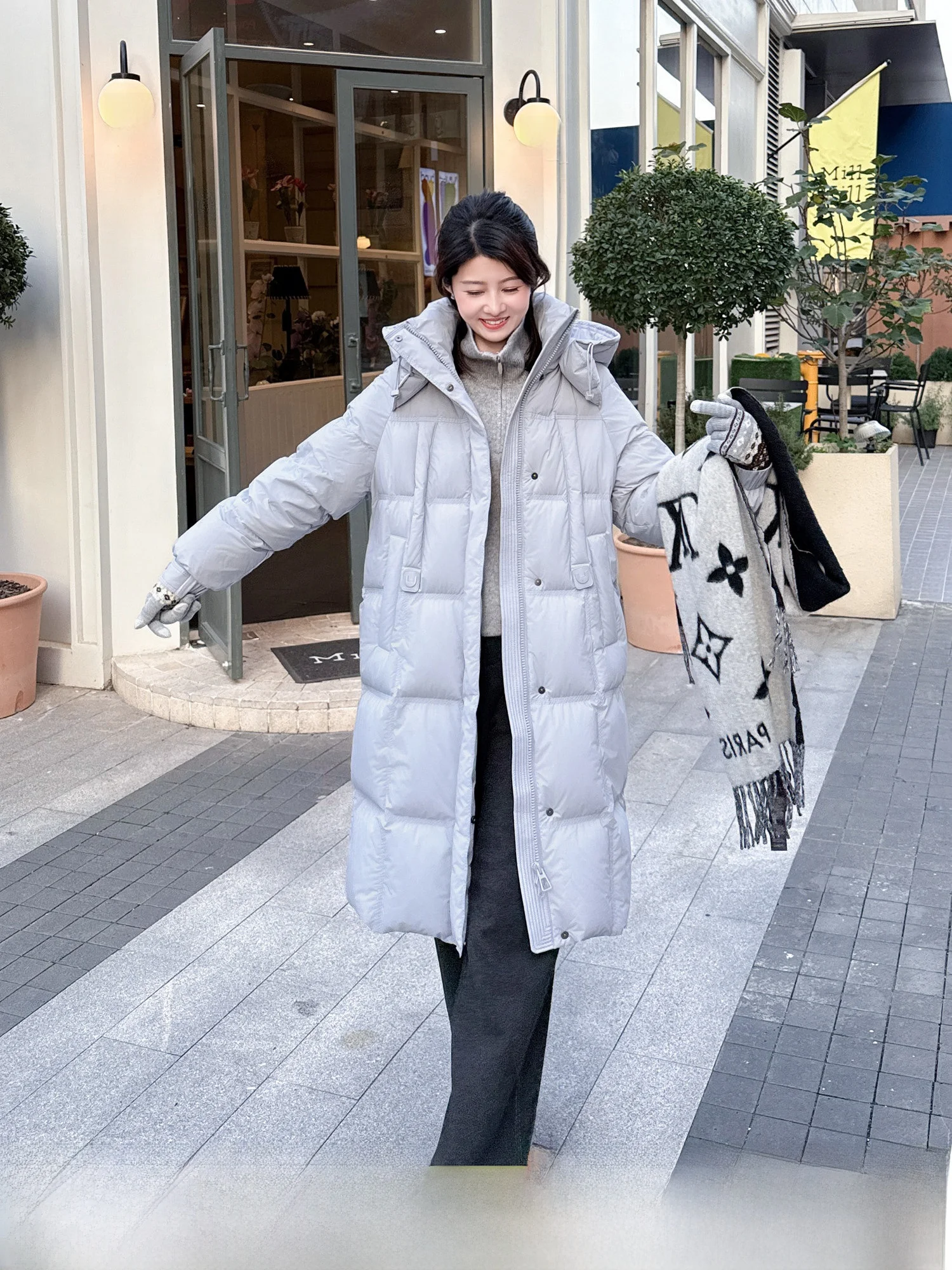 Zillal Nordic Winter Long Hooded down Jaet Women's Thiened White Du Feather Windproof Warm Coat Casual Loose Fit Zipper
Zillal Nordic Winter Long Hooded down Jaet Women's Thiened White Du Feather Windproof Warm Coat Casual Loose Fit Zipper