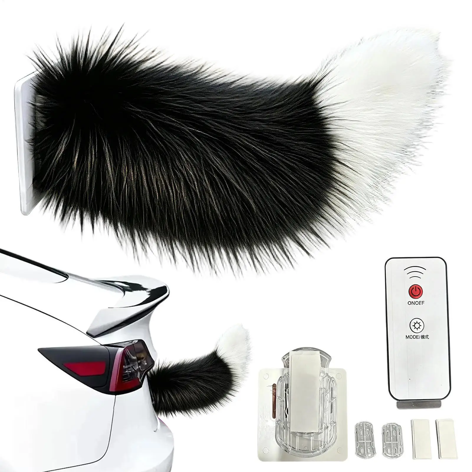 Remote Control Electric Wagging Tail for Cute Electric Wagging Plush Tail Decoration Universal for Motorcycle Animal Tail Access
Remote Control Electric Wagging Tail for Cute Electric Wagging Plush Tail Decoration Universal for Motorcycle Animal Tail Access