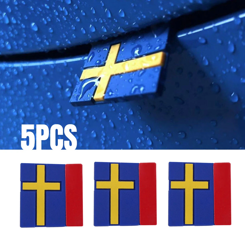 5Pcs Car 3D Sweden Flag Decoration Emblem Stickers Car Interior Gap Door Trunk Front Grille Badge Decal for VOLVO XC40 XC60 XC90
5Pcs Car 3D Sweden Flag Decoration Emblem Stickers Car Interior Gap Door Trunk Front Grille Badge Decal for VOLVO XC40 XC60 XC90