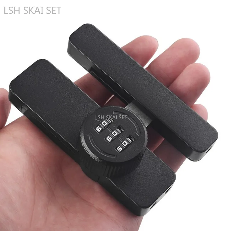 Non-punching Combination Lock Indoor Security Door Lock Zinc Alloy Drawer Filing Cabinet Locks Sliding Barn Door Buckle
Non-punching Combination Lock Indoor Security Door Lock Zinc Alloy Drawer Filing Cabinet Locks Sliding Barn Door Buckle