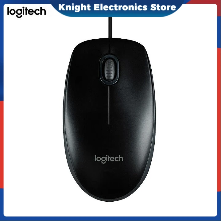 Logitech B100 Office mouse, Wired connection, Full-size, Medium-large Hand, Laptop Desktop Computer Mouse, Windows, USB
Logitech B100 Office mouse, Wired connection, Full-size, Medium-large Hand, Laptop Desktop Computer Mouse, Windows, USB