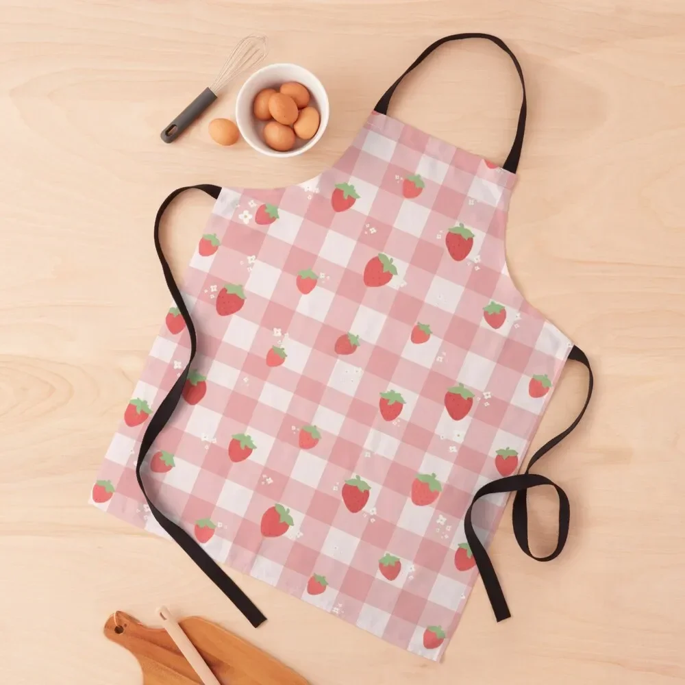 Strawberry Plaid Apron for kitchen useful Sexy Kitchen professional hairdressing Apron
Strawberry Plaid Apron for kitchen useful Sexy Kitchen professional hairdressing Apron