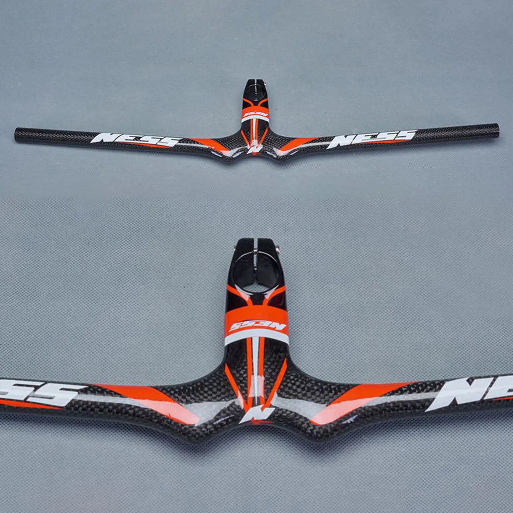 NESS Carbon Handlebar Bike MTB Integrated Handlebar With Stem 28.6mm Bicycle Mountain One-shaped Flat Handle Bar
NESS Carbon Handlebar Bike MTB Integrated Handlebar With Stem 28.6mm Bicycle Mountain One-shaped Flat Handle Bar
