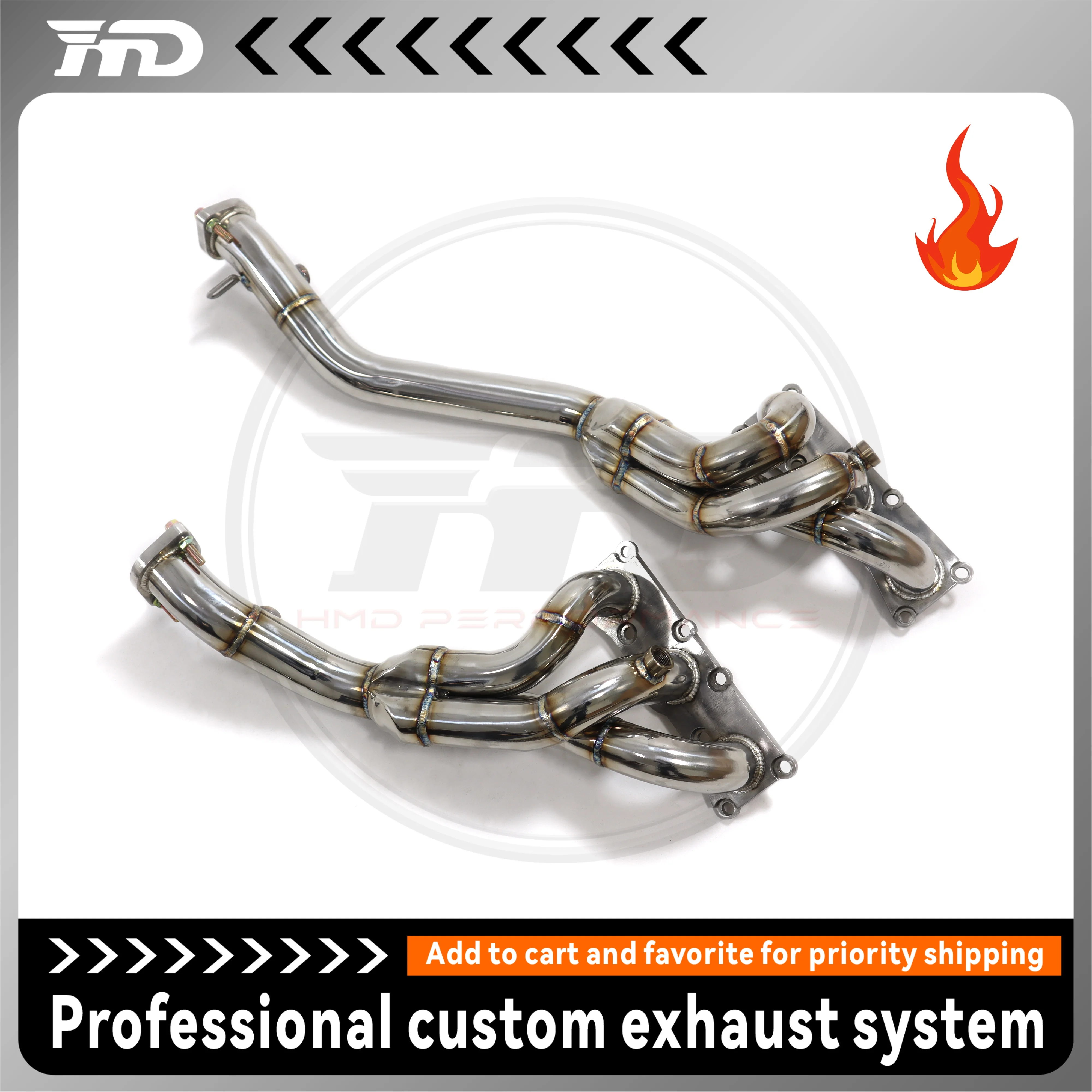HMD High Flow Performance Manifold Downpipe for BMW 523i 530i N52 Exhaust System With Heat Shield
HMD High Flow Performance Manifold Downpipe for BMW 523i 530i N52 Exhaust System With Heat Shield
