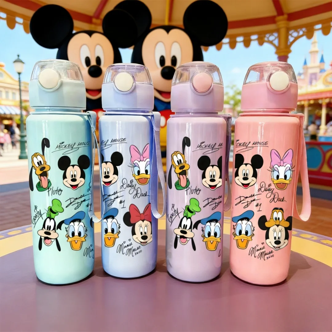 3D Printed Disney Mickey, Minnie, Donald Duck & Daisy Signature Pattern Water Bottle - Playful, Trendy & Girly, Fade-Resistant
3D Printed Disney Mickey, Minnie, Donald Duck & Daisy Signature Pattern Water Bottle - Playful, Trendy & Girly, Fade-Resistant