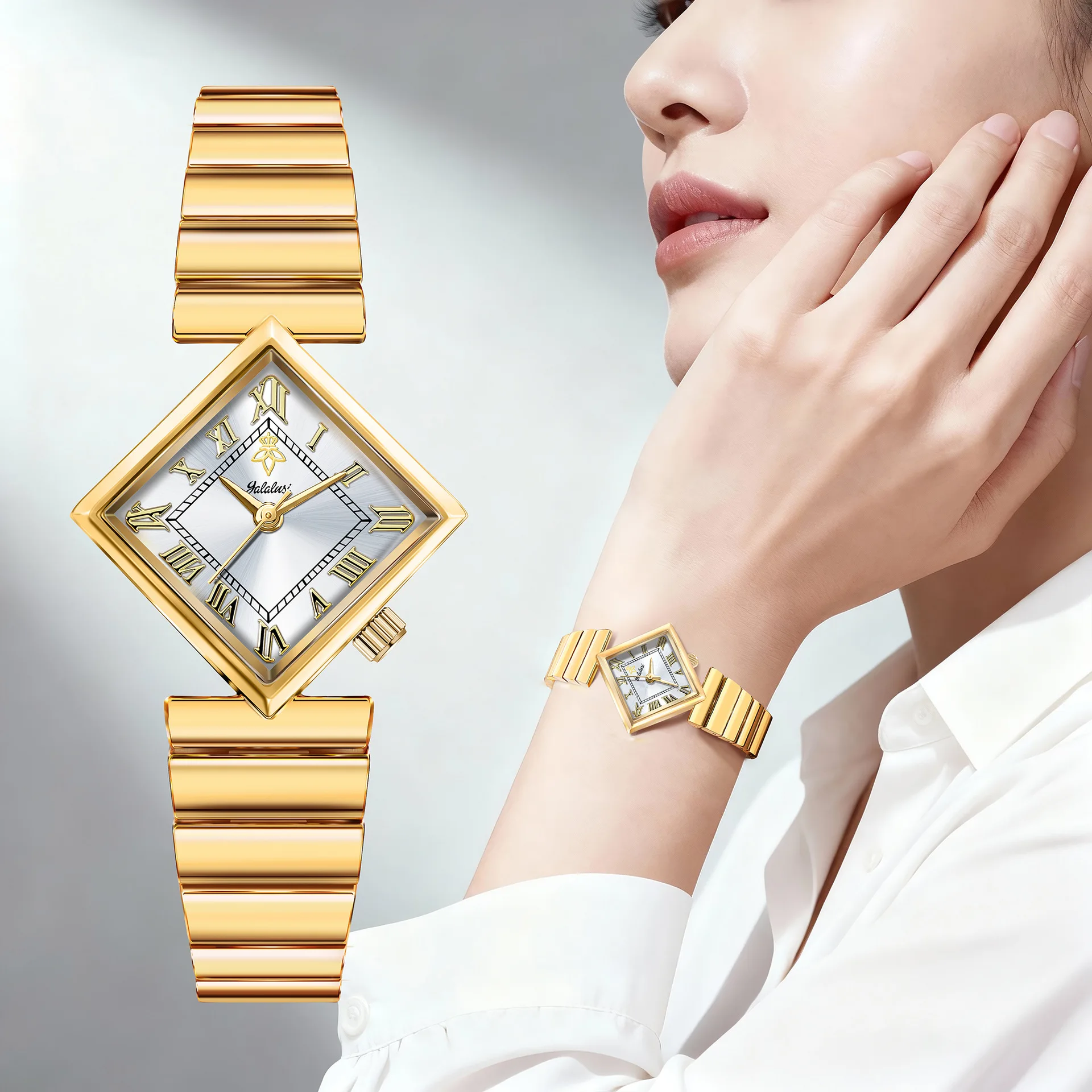 Original Women'S Watch Small And Delicate Sugar Cube WatchSimple And Elegant Women'S Wristwatch, Classic And Stylish Small Dial.
Original Women'S Watch Small And Delicate Sugar Cube WatchSimple And Elegant Women'S Wristwatch, Classic And Stylish Small Dial.