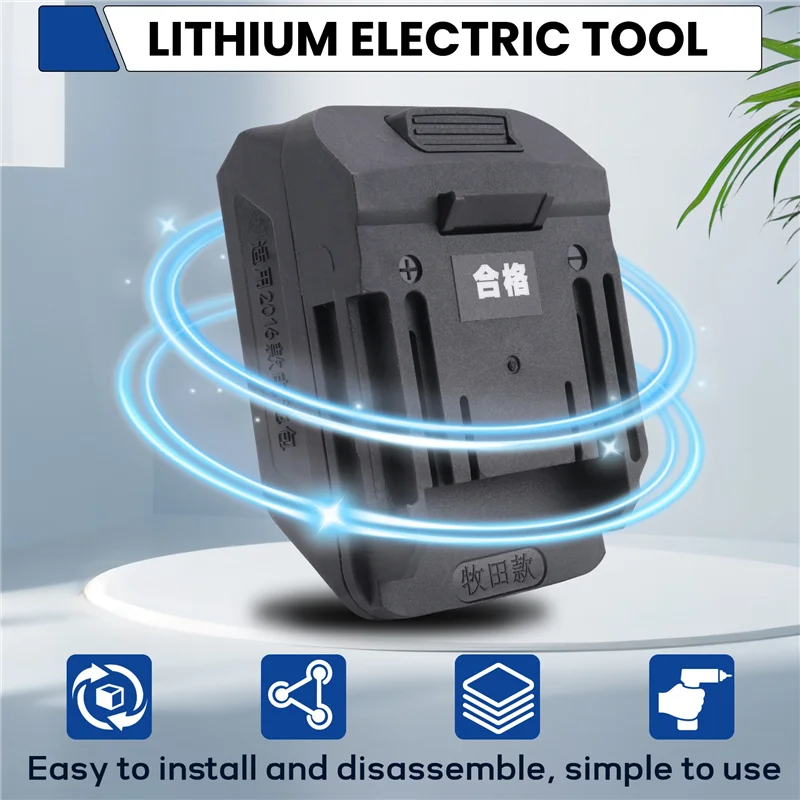 ABRW-2106 Battery Adapter Converter For 18V Li- Battery BL1830 On For DAYI A3 48F 88F Battery Lithium Tool Easy Instal
ABRW-2106 Battery Adapter Converter For 18V Li- Battery BL1830 On For DAYI A3 48F 88F Battery Lithium Tool Easy Instal