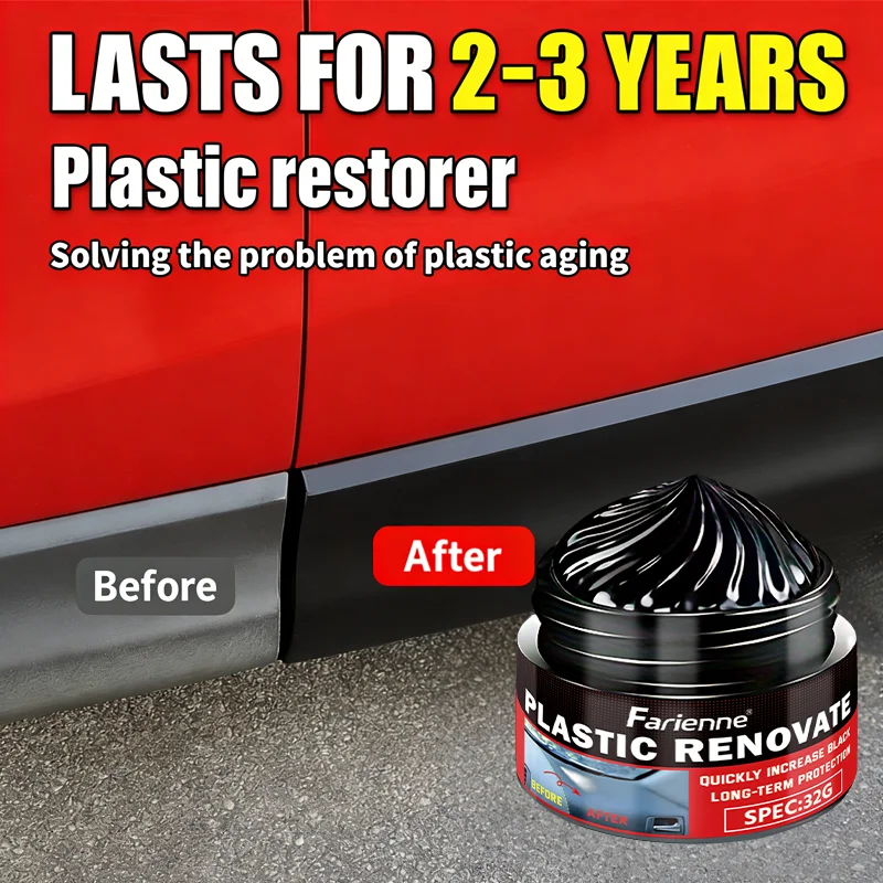 Farienne Car Plastic Restorer 32г - средство для восстановления пластика: для шин, отделки, бамперов, приборных панелей, дверей, с длительным эффектом чернения, простое решение для ремонта
Farienne Car Plastic Restorer 32г - средство для восстановления пластика: для шин, отделки, бамперов, приборных панелей, дверей, с длительным эффектом чернения, простое решение для ремонта