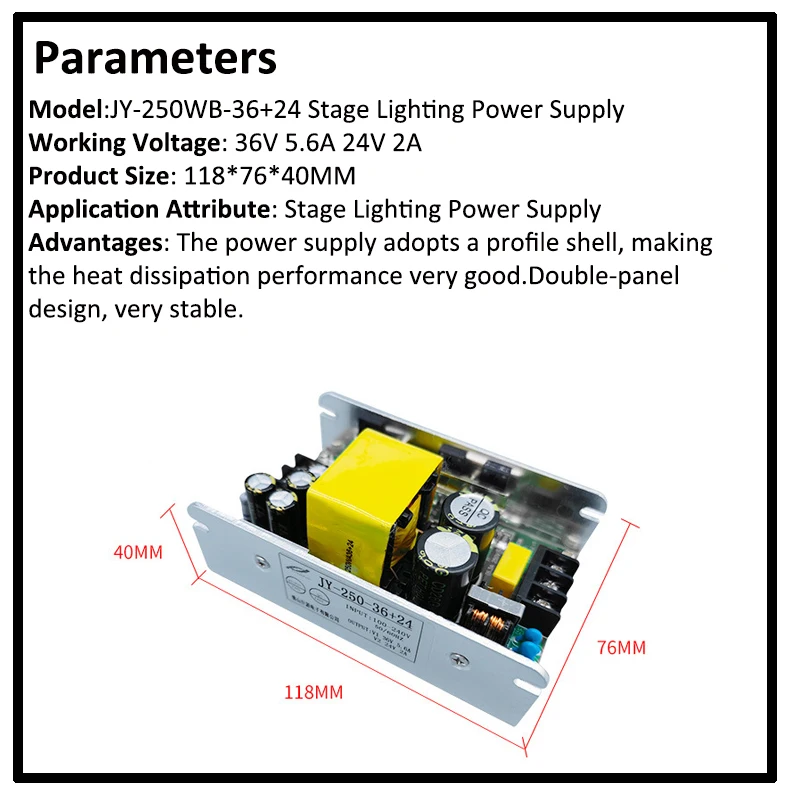 JY-250W-WB Блок питания с тонким корпусом для сцены, вечеринки, свадьбы, RGBW, RGB светодиодные лампы с эффектом мытья по перину/пола
JY-250W-WB Блок питания с тонким корпусом для сцены, вечеринки, свадьбы, RGBW, RGB светодиодные лампы с эффектом мытья по перину/пола