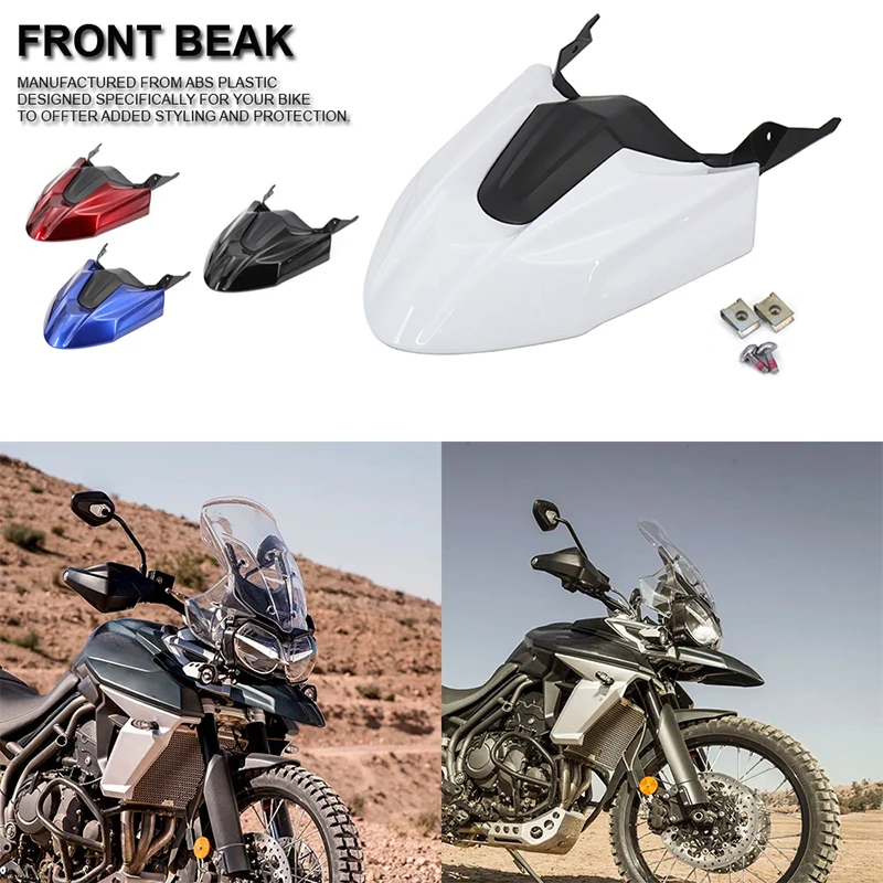 Motorcycle Accessories For TIGER Tiger 800 XC XRT XRX Front Fender Mudguard Beak Cowl Guard Extension Wheel Cover Fairing
Motorcycle Accessories For TIGER Tiger 800 XC XRT XRX Front Fender Mudguard Beak Cowl Guard Extension Wheel Cover Fairing