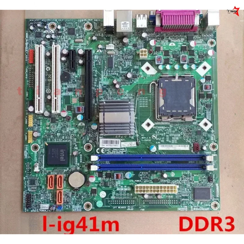 New For Lenovo L-IG41M G41 LGA775 DDR3 Mainboard Fit M7150 M715E M7122 M6100T M7160 Tested Before Shipment
New For Lenovo L-IG41M G41 LGA775 DDR3 Mainboard Fit M7150 M715E M7122 M6100T M7160 Tested Before Shipment