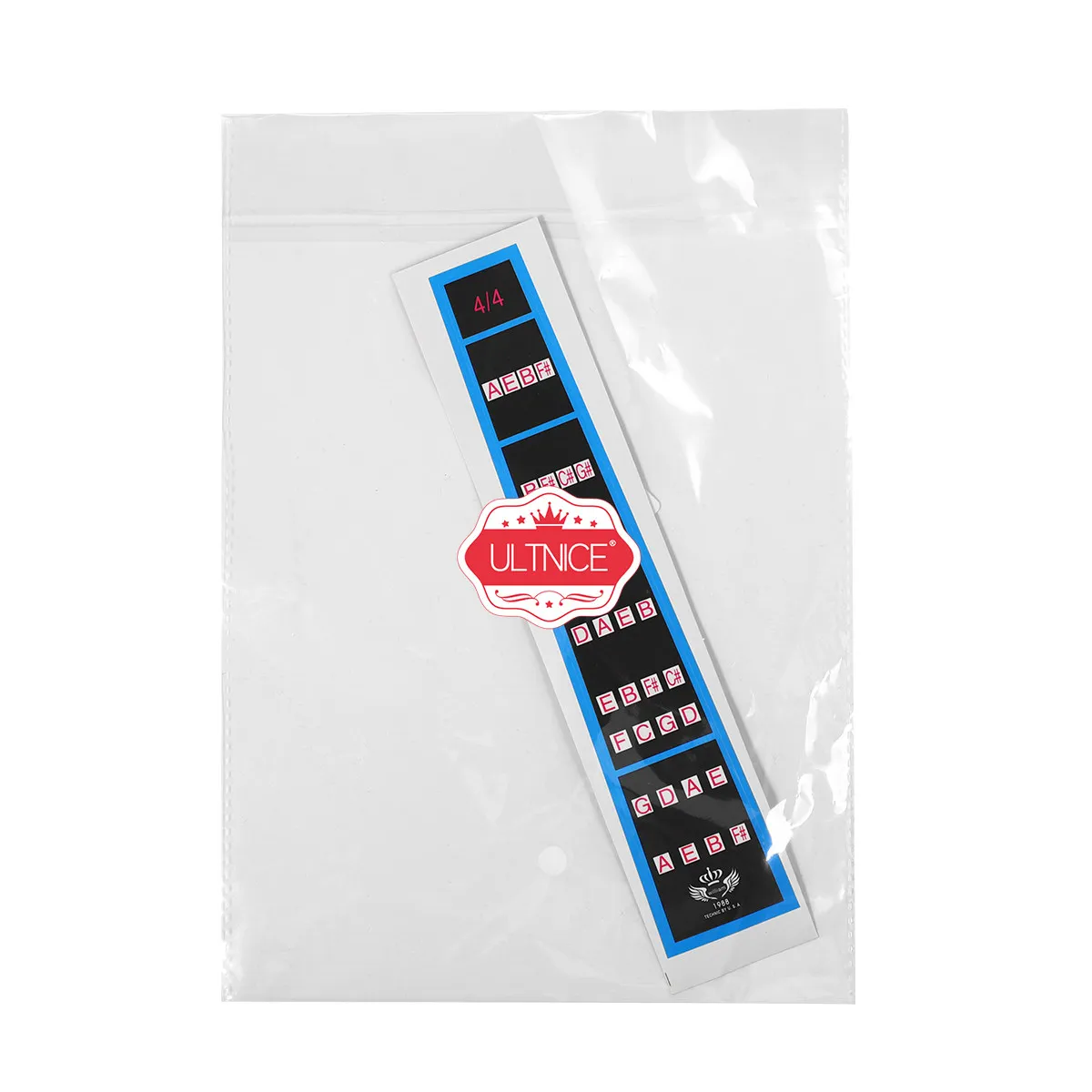 Violin Fingerboard Sticker 44 Size Waterproof Adhesive Finger Position Marker Fret Guide Label for Beginner Violin Practice
Violin Fingerboard Sticker 44 Size Waterproof Adhesive Finger Position Marker Fret Guide Label for Beginner Violin Practice
