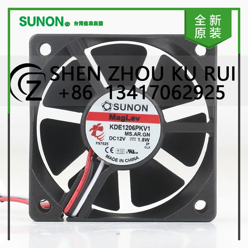 Sunon 5 В 24 В 48 В постоянного тока 12 В 1,8 Вт AC EC 6020 60X60X20 мм 6 см очиститель магнитной левитации с отрицательными ионами бесшумное охлаждение KDE1206PKV1(AR) 
Sunon 5 В 24 В 48 В постоянного тока 12 В 1,8 Вт AC EC 6020 60X60X20 мм 6 см очиститель магнитной левитации с отрицательными ионами бесшумное охлаждение KDE1206PKV1(AR)