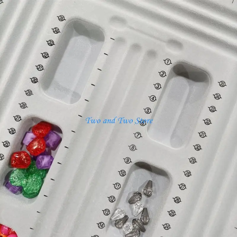 HX6F Bead Board Beading Jewelry Measuring Board DIY Bracelets Necklaces Tools
HX6F Bead Board Beading Jewelry Measuring Board DIY Bracelets Necklaces Tools