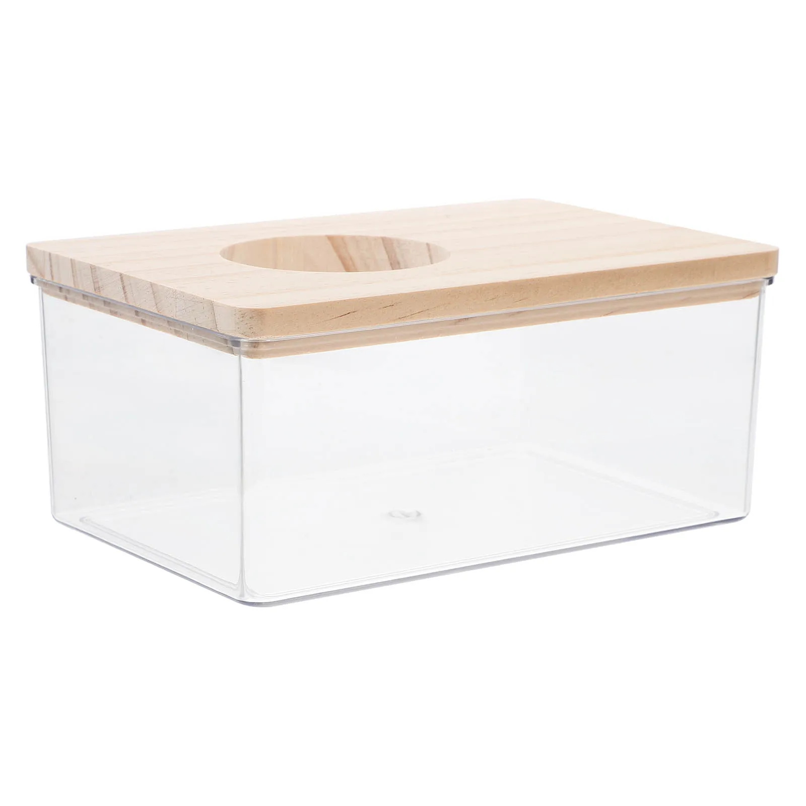 Hamster Sand Bath Box Acrylic With Natural Wood Cover Durable Pet Bathroom For Hamster Chinchilla Guinea Pig Sand Basin
Hamster Sand Bath Box Acrylic With Natural Wood Cover Durable Pet Bathroom For Hamster Chinchilla Guinea Pig Sand Basin
