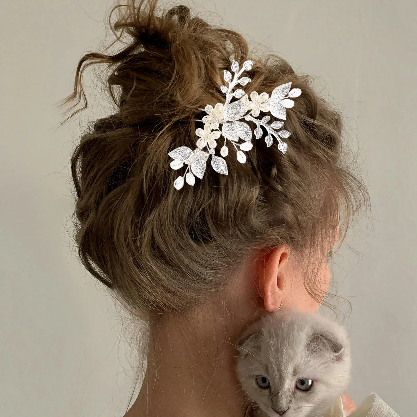 Pearl Flower Hairpin Ancient Style Wedding Banquet Party Accessories White Decorative Pins Bridal Chopsticks Hair
Pearl Flower Hairpin Ancient Style Wedding Banquet Party Accessories White Decorative Pins Bridal Chopsticks Hair