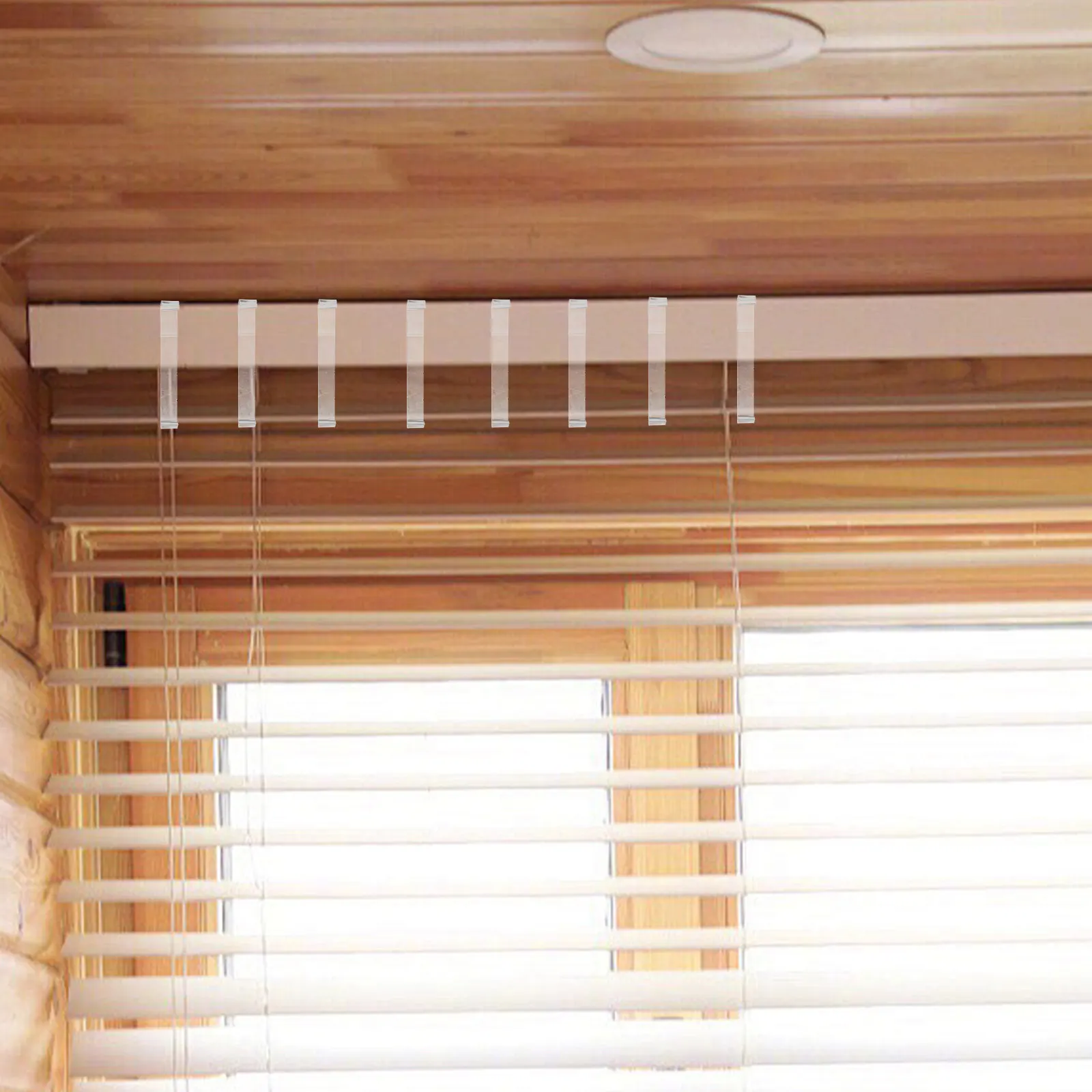 20Pcs Vertical Blinds Valance Clips Clear Plastic Window Blinds Hidden Replacement Valance Retainer Holder Brackets
20Pcs Vertical Blinds Valance Clips Clear Plastic Window Blinds Hidden Replacement Valance Retainer Holder Brackets