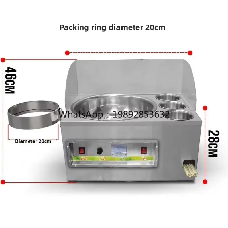 cc29Commercial electric electric heating automatic fancy small marshmallow machine stall artifact for marshmallow machine
cc29Commercial electric electric heating automatic fancy small marshmallow machine stall artifact for marshmallow machine