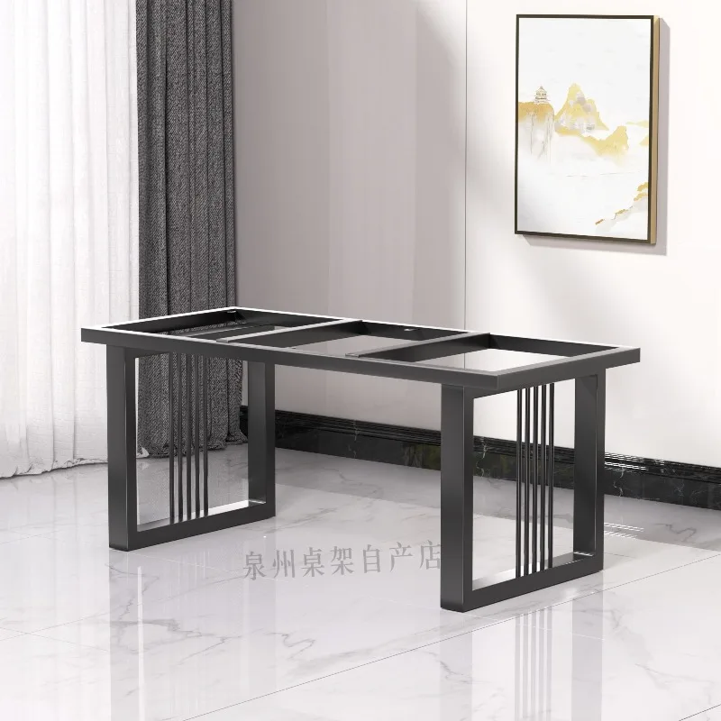 Spot wrought iron table legs bracket desk rock slab feet metal rectangular dining base marble tea table rack
Spot wrought iron table legs bracket desk rock slab feet metal rectangular dining base marble tea table rack