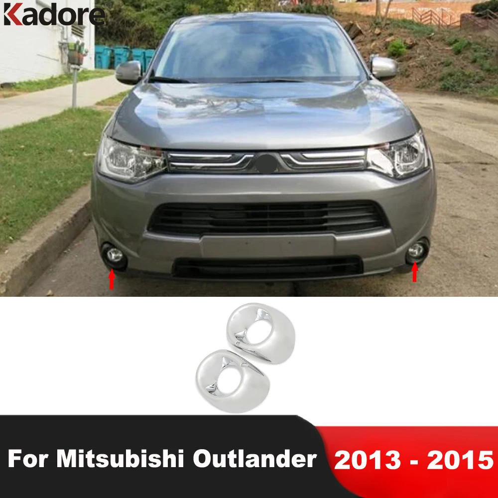 Накладка на переднюю противотуманную фару для Mitsubishi Outlander 2013-2015, хромированная рамка-кольцо для противотуманной фары, аксессуары
Накладка на переднюю противотуманную фару для Mitsubishi Outlander 2013-2015, хромированная рамка-кольцо для противотуманной фары, аксессуары