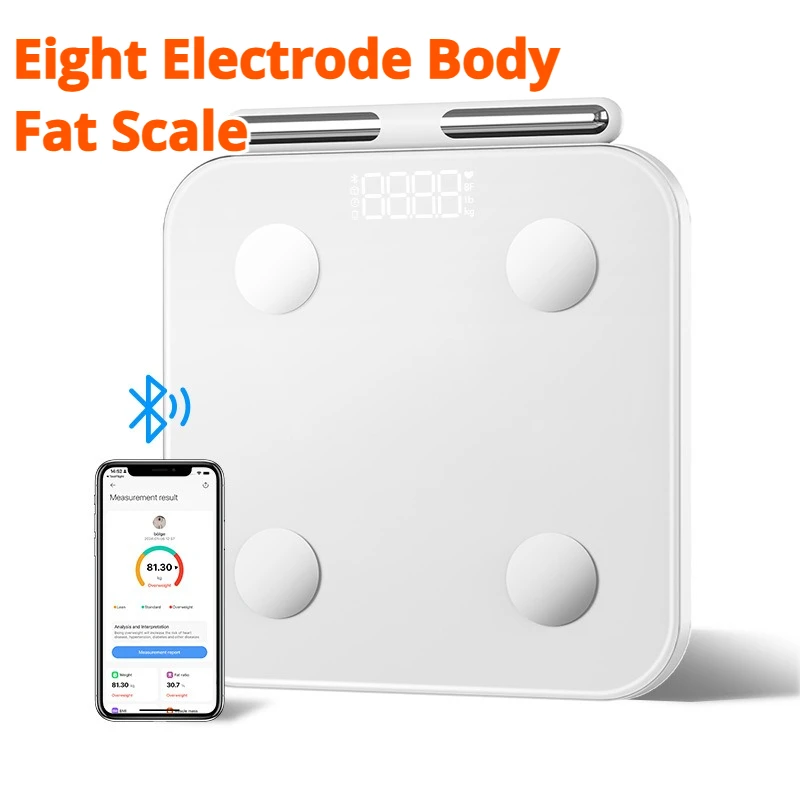 Body scale Eight-electrode gym Professional human intelligent electronic body fat scale
Body scale Eight-electrode gym Professional human intelligent electronic body fat scale