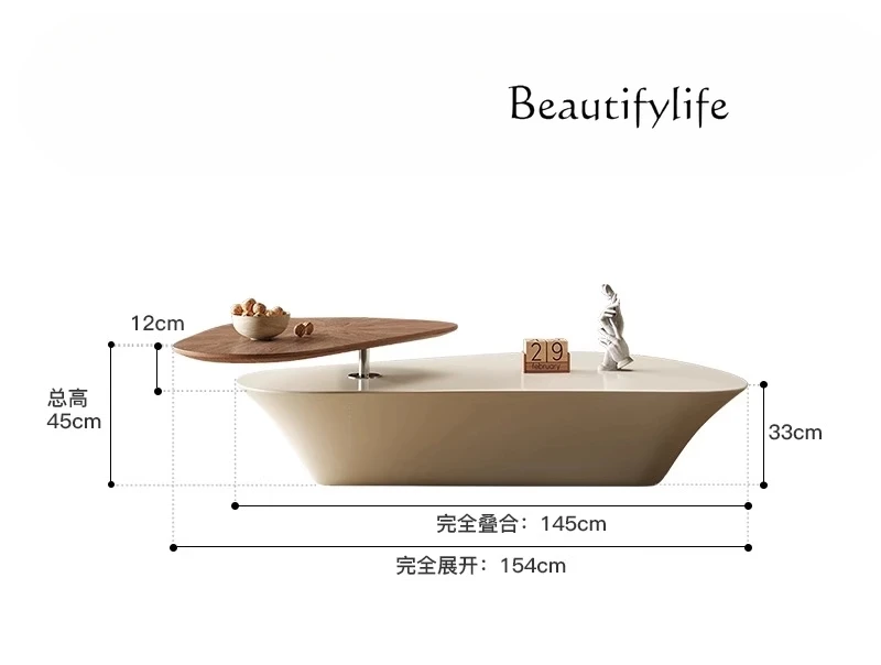 Cream wind special-shaped rotatable coffee table high-end large apartment living room home design villa high-end furniture
Cream wind special-shaped rotatable coffee table high-end large apartment living room home design villa high-end furniture