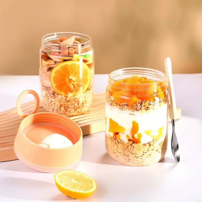 Overnight Oat Container with Lid,16Oz Overnight Oat Jar 2/4 Pack,Oatmeal Cups,Glass Meals Preps Container with Lid B03E
Overnight Oat Container with Lid,16Oz Overnight Oat Jar 2/4 Pack,Oatmeal Cups,Glass Meals Preps Container with Lid B03E