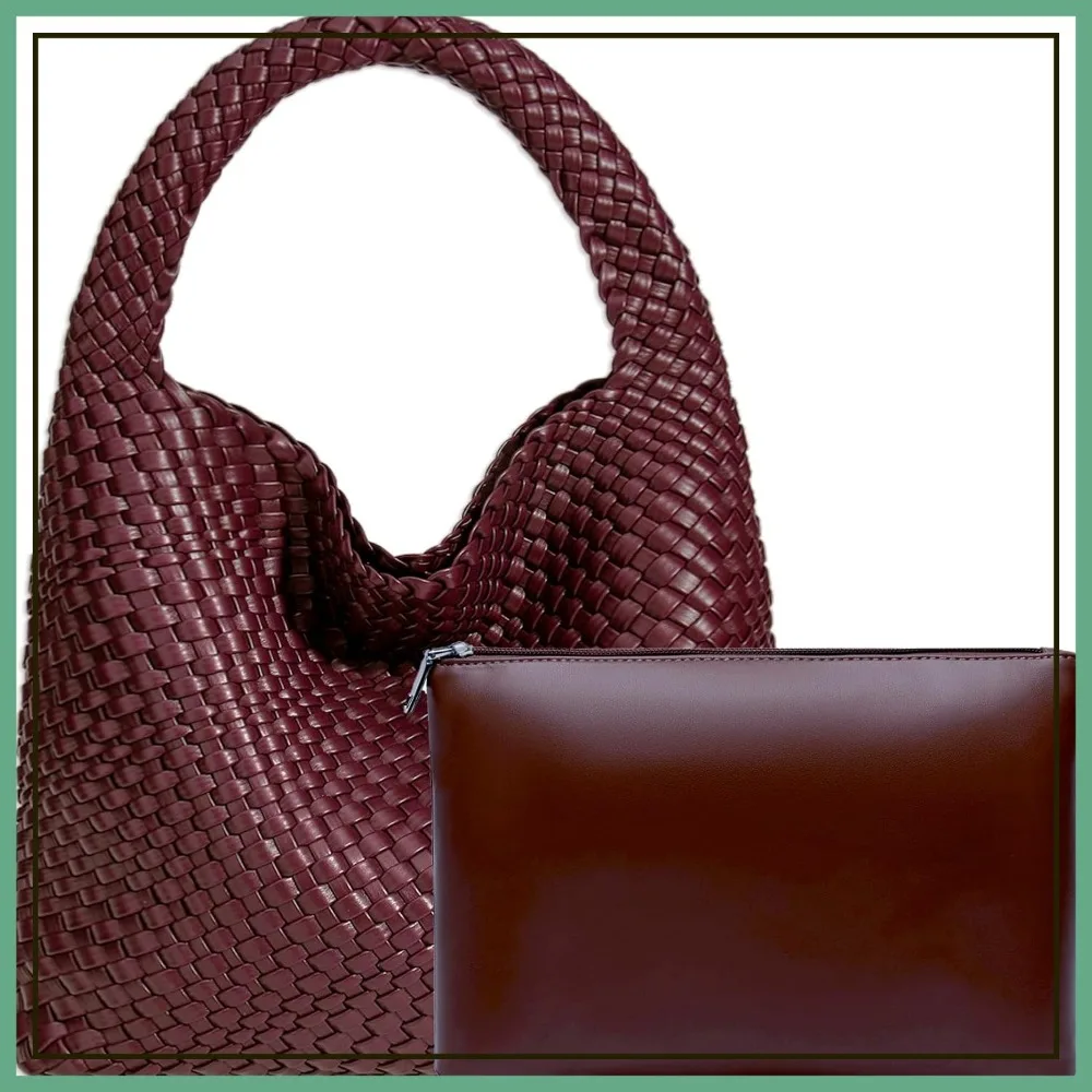Woven Tote Bag for Women, Fashion Hobo Handbag, Travel Shoulder Bag, Beach Underarm Bag
Woven Tote Bag for Women, Fashion Hobo Handbag, Travel Shoulder Bag, Beach Underarm Bag