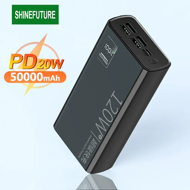 50000mAh Capacity Portable Charger Portable Power Bank Fast Charging For Xiaomi iPhone HUAWEI Samsung Spare Battery
50000mAh Capacity Portable Charger Portable Power Bank Fast Charging For Xiaomi iPhone HUAWEI Samsung Spare Battery