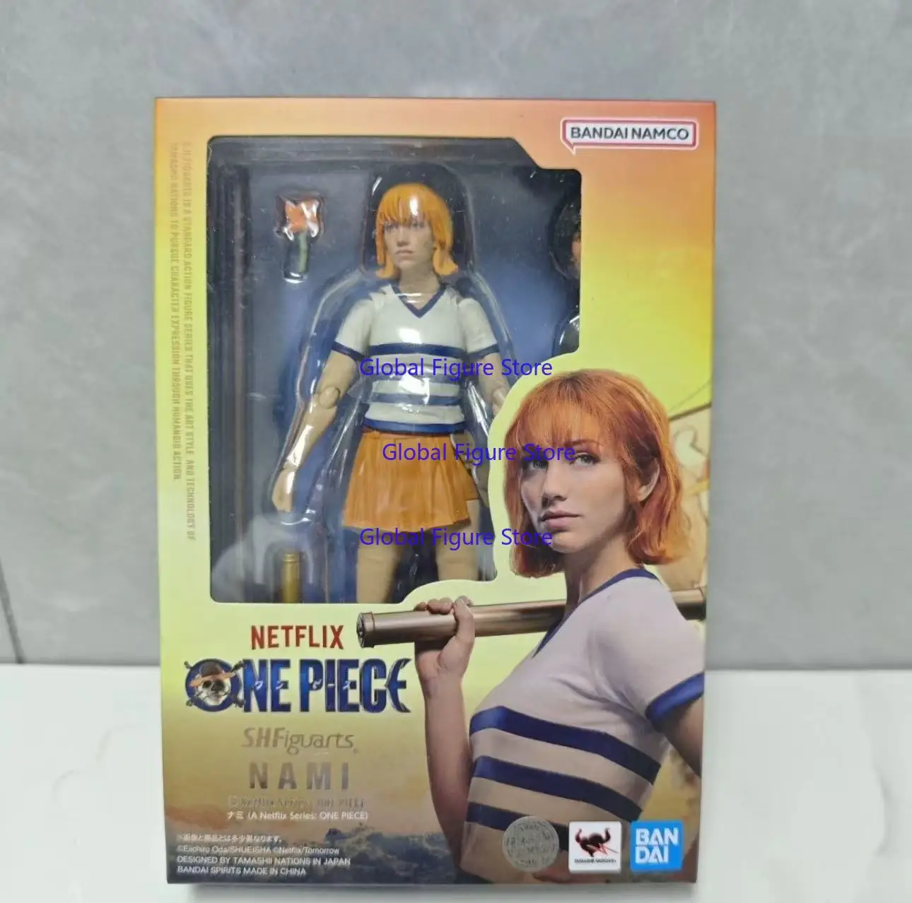 Bandai SHF One Piece Netflix Live-Action Monkey D. Luffy, Nami, Zoro Action Figure Set
Bandai SHF One Piece Netflix Live-Action Monkey D. Luffy, Nami, Zoro Action Figure Set