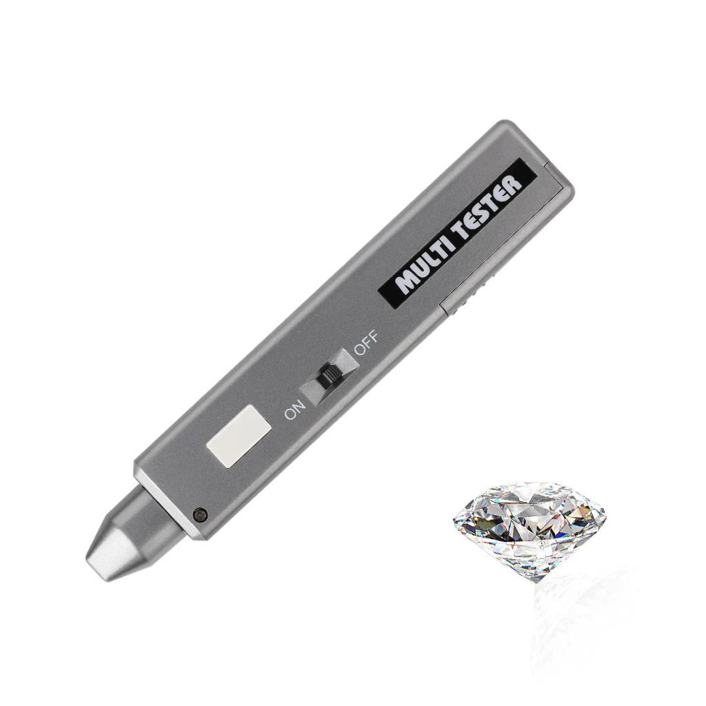 Highly Accurate Tester for Diamonds and Moissanite Distinguishes Loose Diamond and Mounted Jewelry
Highly Accurate Tester for Diamonds and Moissanite Distinguishes Loose Diamond and Mounted Jewelry