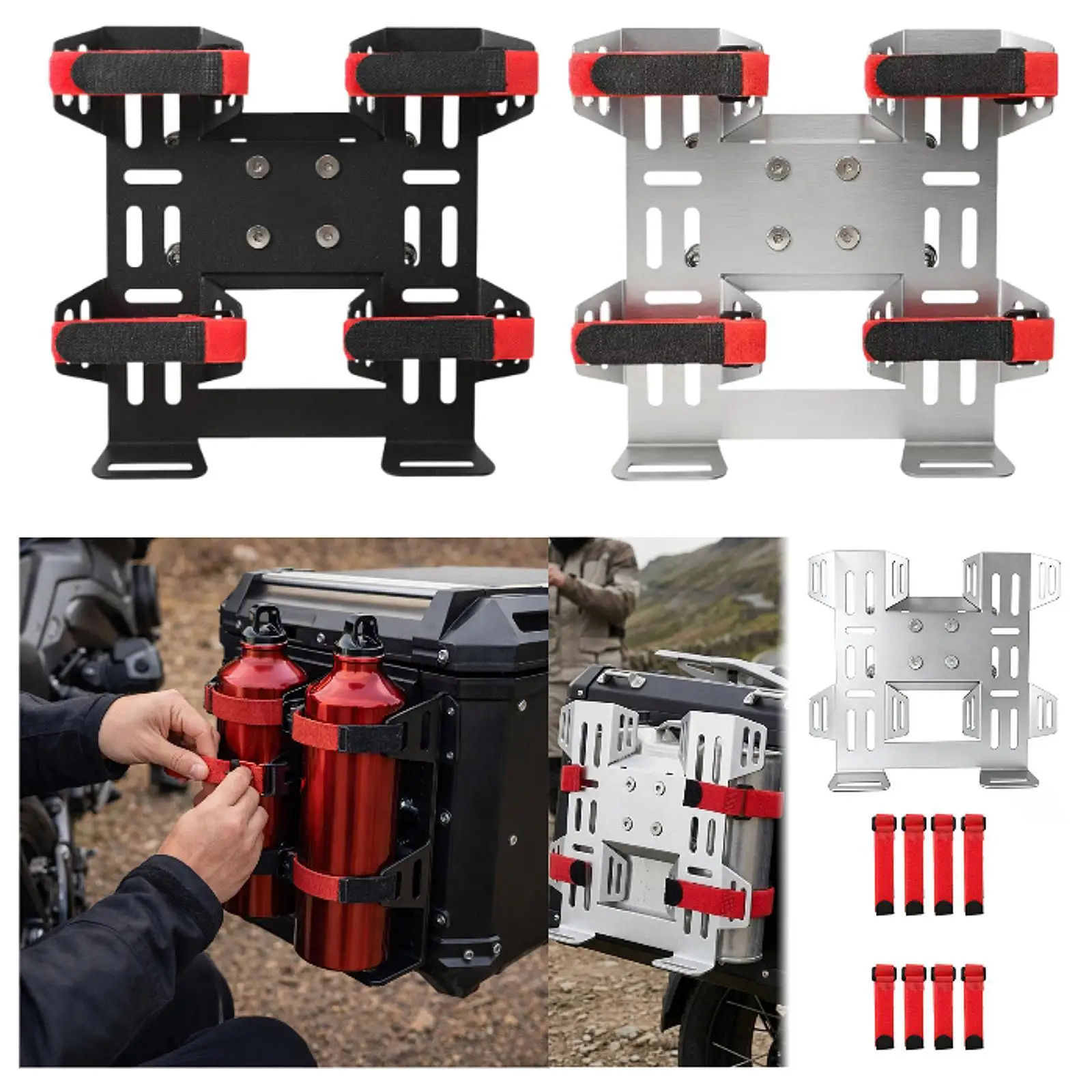 Aluminum Motorcycles Luggage Cases Bracket Universal Oil Bottle Tank Holder for Motorcycle Trunk Storage
Aluminum Motorcycles Luggage Cases Bracket Universal Oil Bottle Tank Holder for Motorcycle Trunk Storage