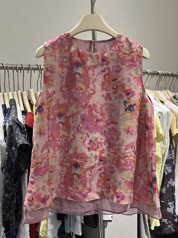 Новый китайский укороченный топ с этническим принтом, большой размер, женский круглый топ на одной пуговице, внутренняя одежда, повседневная верхняя одежда
Новый китайский укороченный топ с этническим принтом, большой размер, женский круглый топ на одной пуговице, внутренняя одежда, повседневная верхняя одежда