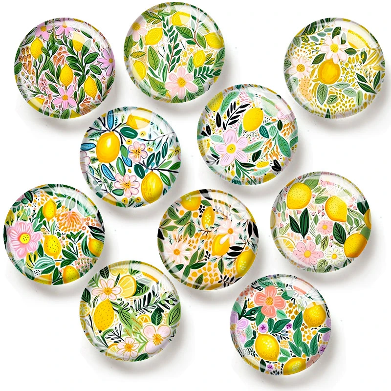 Fresh Lemon 12/18/20/25mm glass cabochon bracelet pendant rings for jewelry demo earrings back Making findings
Fresh Lemon 12/18/20/25mm glass cabochon bracelet pendant rings for jewelry demo earrings back Making findings