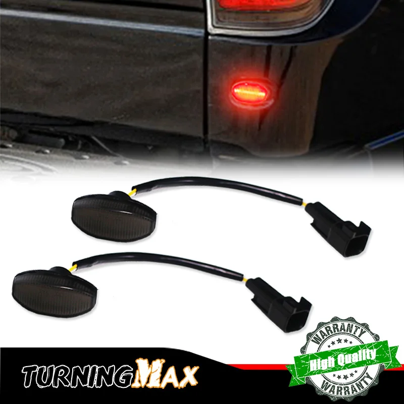 Smoked / Clear Lens Red 12-SMD LED Rear Bumper Tailgate Sidemarker Lights For 2010-2014 Ford Raptor Fender Side Marker Lights
Smoked / Clear Lens Red 12-SMD LED Rear Bumper Tailgate Sidemarker Lights For 2010-2014 Ford Raptor Fender Side Marker Lights