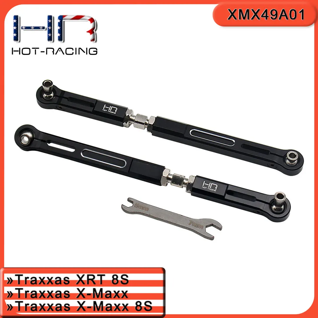 Hot Racing Adjustable Steering Turnbuckles Toe Links TRA X-MAXX
Hot Racing Adjustable Steering Turnbuckles Toe Links TRA X-MAXX