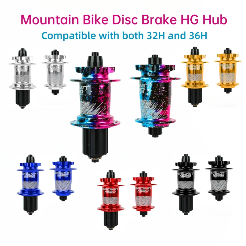 BOLANY 120 Engagement MTB Bicycle Hub 6-Bolt Disc Brake 32H/36H Quick Release & Thru Axle Rear Front Wheel Hub 100/135mm
BOLANY 120 Engagement MTB Bicycle Hub 6-Bolt Disc Brake 32H/36H Quick Release & Thru Axle Rear Front Wheel Hub 100/135mm