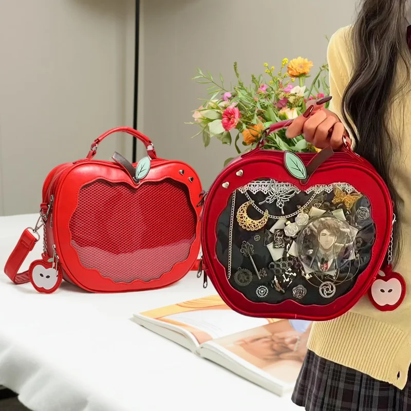 Сумка Ita в форме яблока, оригинальный дизайн для женщин, сумка для боли, многофункциональная сумка-мессенджер, милый рюкзак, Sac Femme, Bolsos De Mujer
Сумка Ita в форме яблока, оригинальный дизайн для женщин, сумка для боли, многофункциональная сумка-мессенджер, милый рюкзак, Sac Femme, Bolsos De Mujer