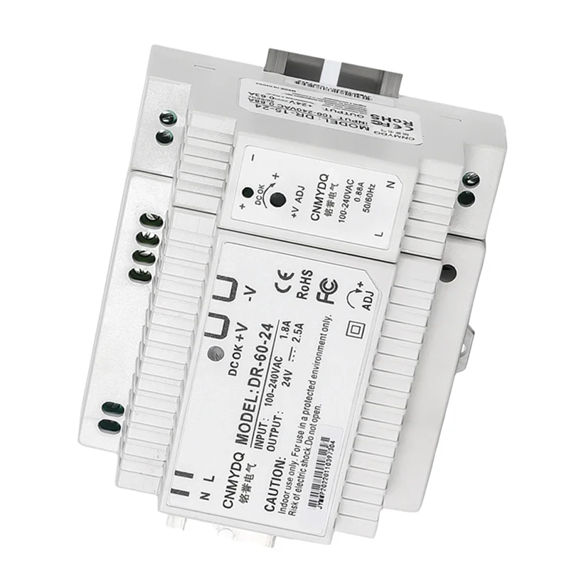 ABVA-Single Output DC 24V Источник питания с переключателем на DIN-рейку Промышленный трансформатор Малый объем 100-240V Импульсное питание
ABVA-Single Output DC 24V Источник питания с переключателем на DIN-рейку Промышленный трансформатор Малый объем 100-240V Импульсное питание