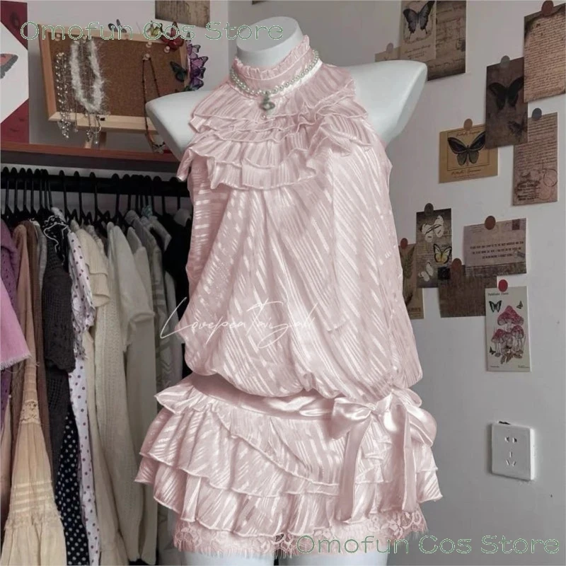 s,3'g\7;Anime Komatsu Nana Style Ichinose Jirai kei Cosplay Costume Pink Vintage Retro Outfit Skirt Bowknot Halter4;b,7\k/8
s,3'g\7;Anime Komatsu Nana Style Ichinose Jirai kei Cosplay Costume Pink Vintage Retro Outfit Skirt Bowknot Halter4;b,7\k/8