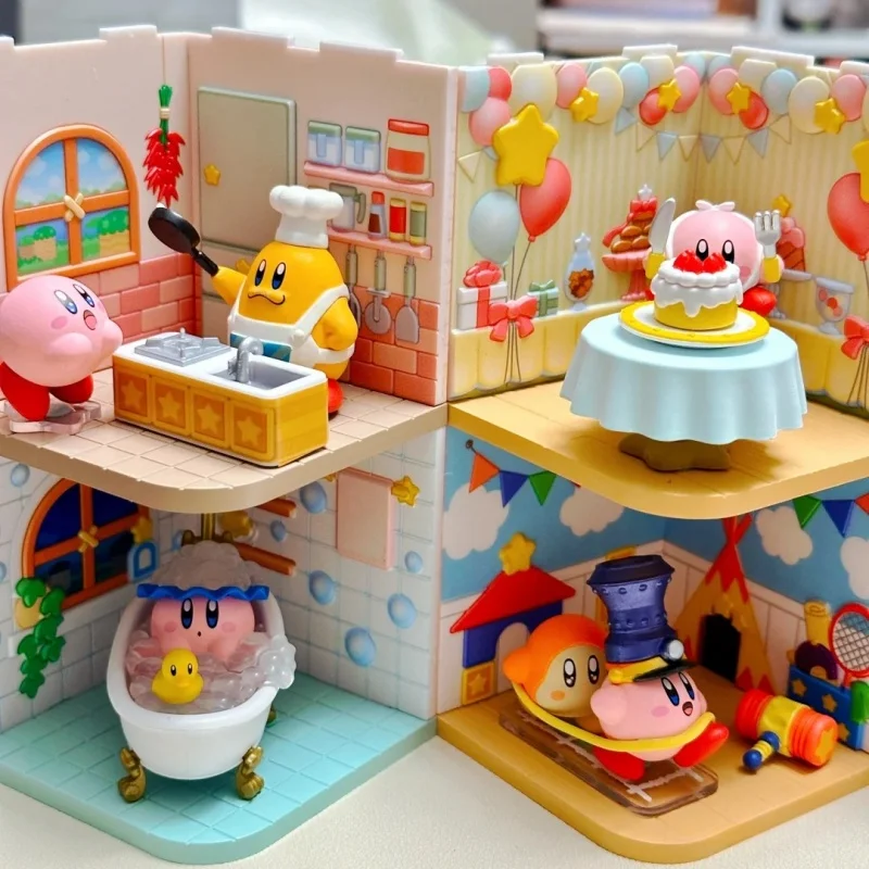 Genuine Re-Ment Kirby Figures Wonder Room Kirby Waddle Dee Play Kitchen Party Bath Living Bed Room Pvc Action Figure Toys Gifts
Genuine Re-Ment Kirby Figures Wonder Room Kirby Waddle Dee Play Kitchen Party Bath Living Bed Room Pvc Action Figure Toys Gifts